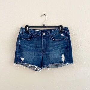 Gap‎ Slim Cut Offs Denim Blue Jean Shorts